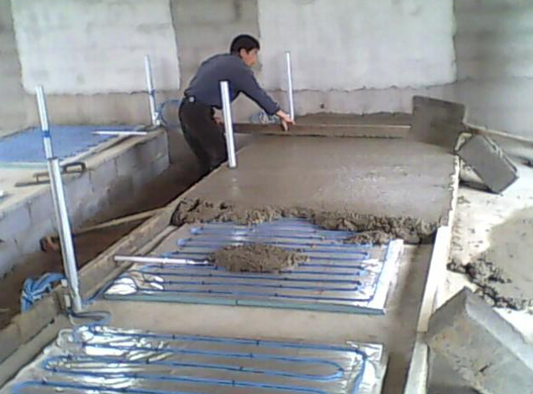 安邦集團(tuán)發(fā)熱電纜用于養(yǎng)殖場保溫室采暖安裝示意圖(圖2)